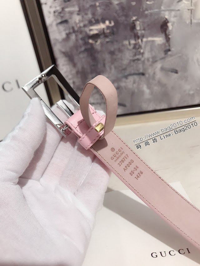 Gucci經典皮帶 古奇方扣牛皮腰帶  jjp2041